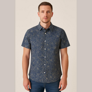 Quiksilver Floral Shirt Mens Extra Large Modern Fit